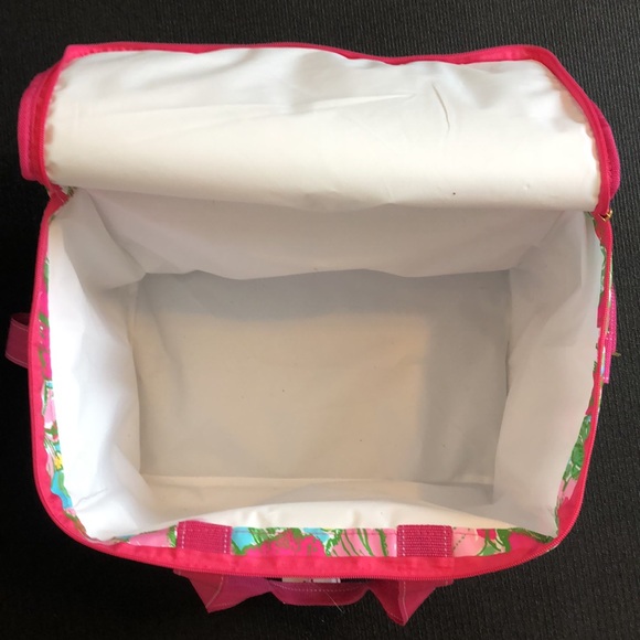 Lilly Pulizter Insulated Beach Bag Color Big Flirt Print NWT - Picture 10 of 10